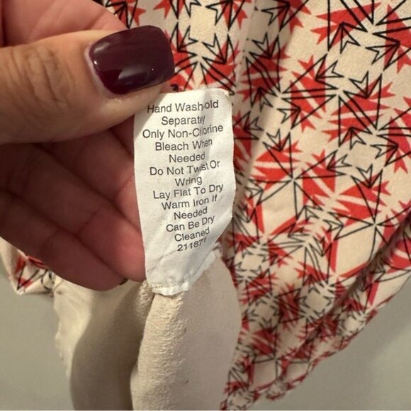 Cabi Dress Women’s Small Batik Slip Dress Adjustable Straps Rayon Style 870 Boho - Picture 10 of 11